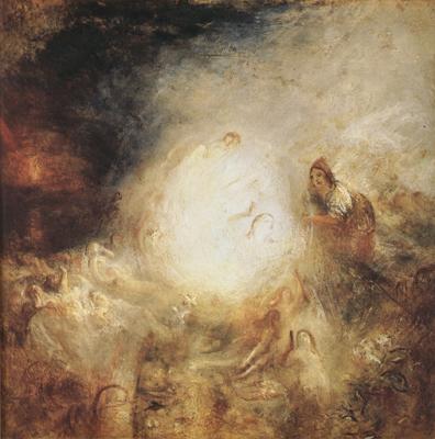 Joseph Mallord William Turner Undine giving the ring  to Masaniello,fisherman of Naples (mk31) oil painting picture